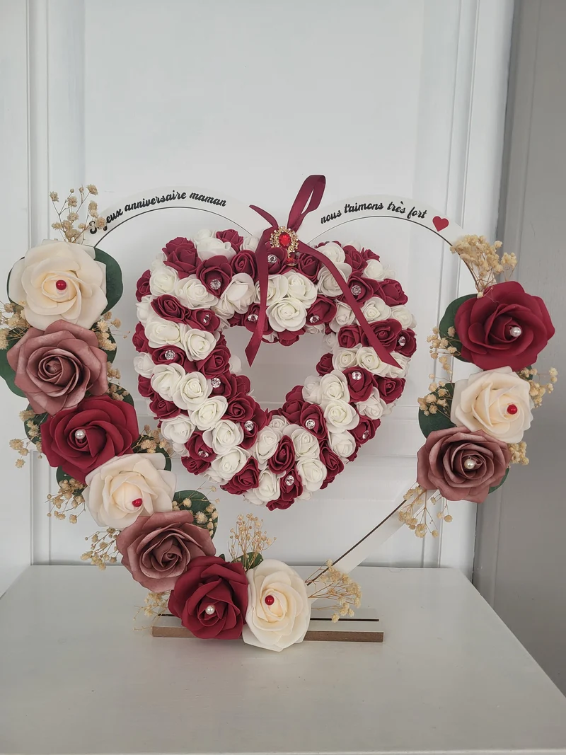 Coeur double pour décoration de intérieur