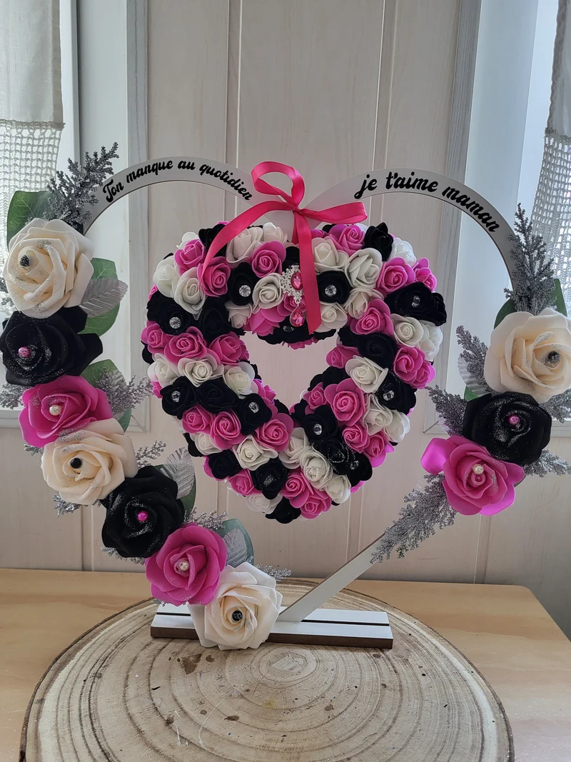 Coeur double pour décoration de intérieur