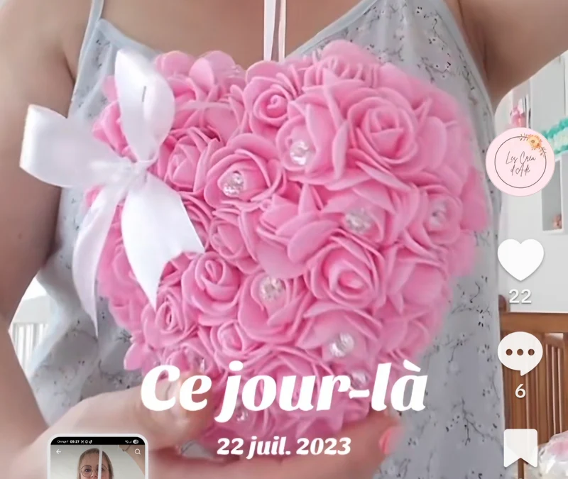 Petit cœur à suspendre