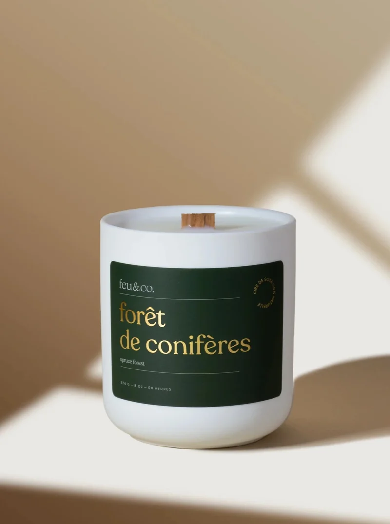 FEU&CO Bougie - Forêt de Conifère