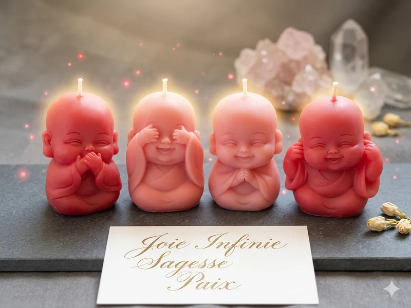 Lueur de sachesse lot de 4