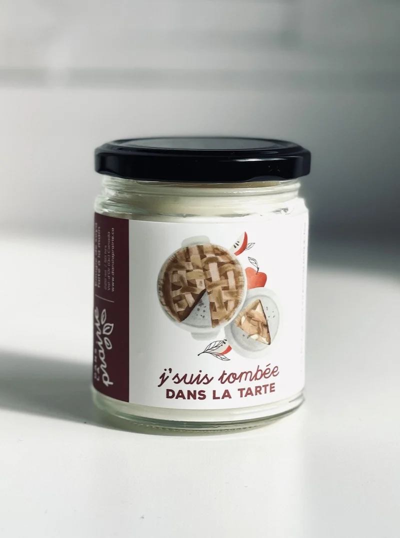 DANS LA PRAIRIE Bougie J'suis Tombée dans la Tarte
