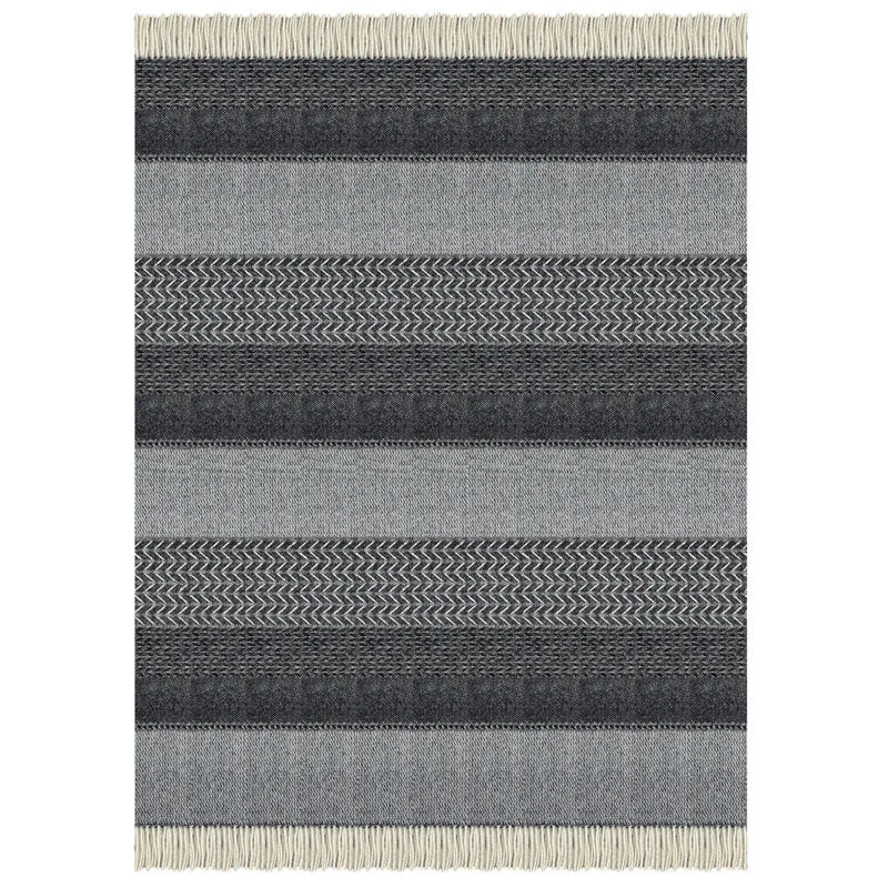 Plaid laine noir