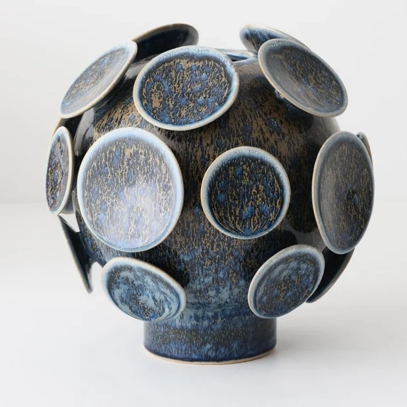 Cosmo - Ceramic Green Moss Vase