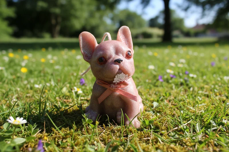 Bouledogue petit assis