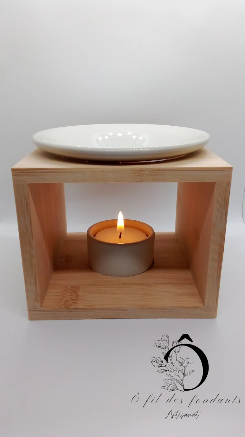 Brûle parfum en Bois