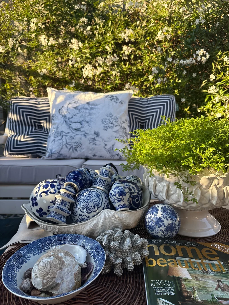 Blue & White Ginger Jar - Miniature