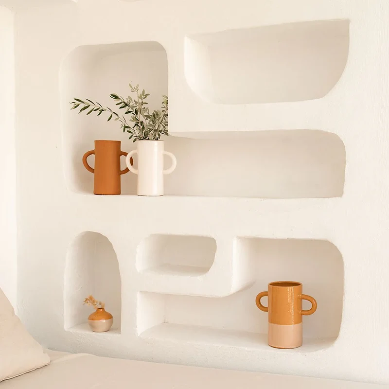 Vase anse blanc
