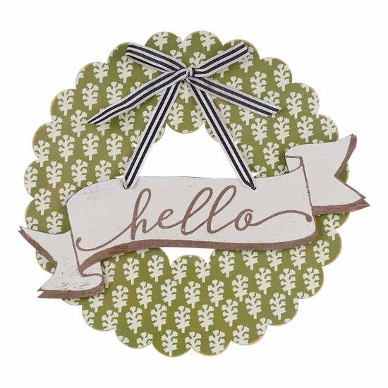 Wood Welcome Sign + Additional Seasonal Sign Toppers
