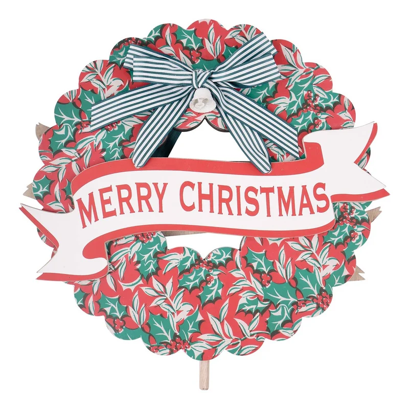 Wood Welcome Sign + Additional Seasonal Sign Toppers