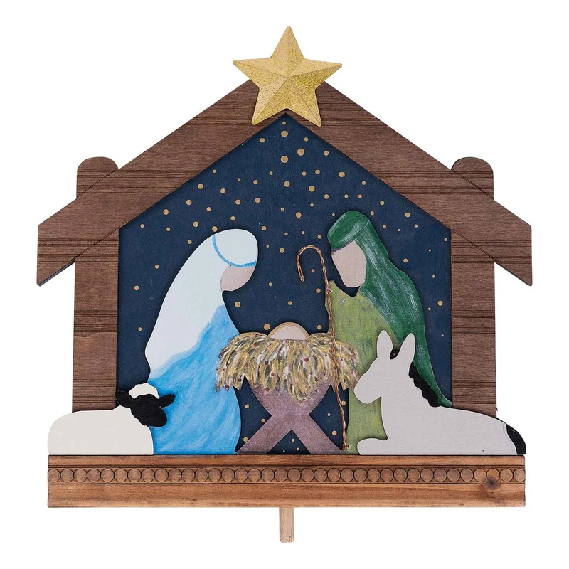 Wood Welcome Sign + Additional Seasonal Sign Toppers