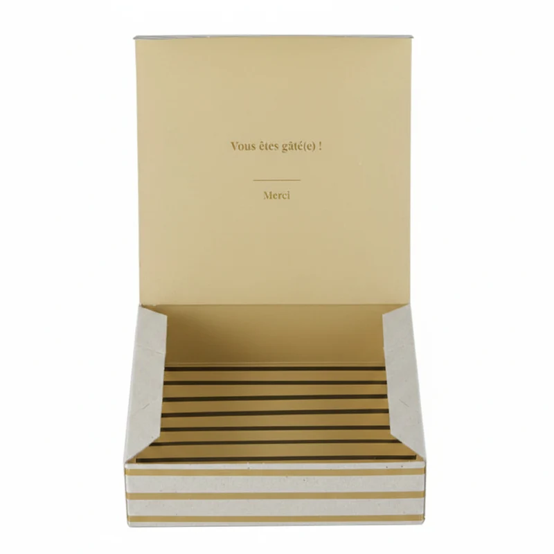 Coffret Cadeau Vide AVRIL – Emballage Éco-Responsable Sur-Mesure, 90-95% Fibres Recyclées & Végan – 8 Modèles