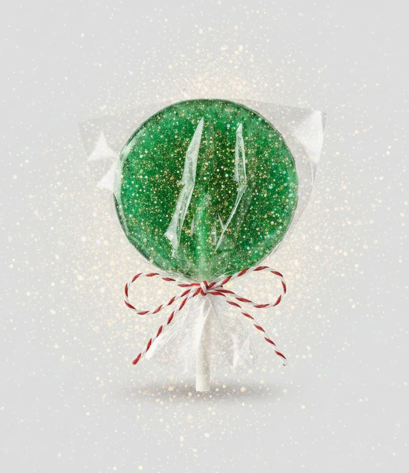 Savon sucette ronde 35g MIEL DE SAPIN - SAVONNERIE DE BORMES
