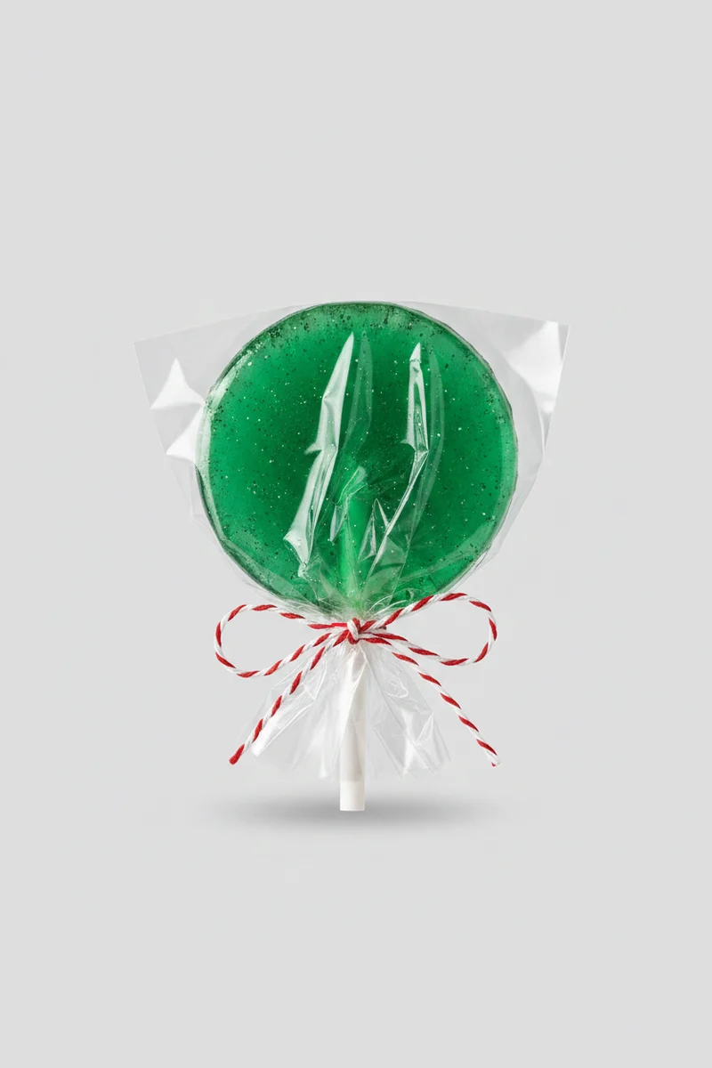 Savon sucette ronde 35g MIEL DE SAPIN - SAVONNERIE DE BORMES