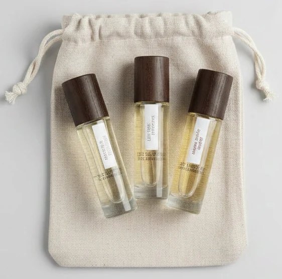 Eau de Parfum MUSC BLANC – Rose Muguetée & Ambrette – 87% Naturel – Doux & Enveloppant – 15ml – LES SENTEURS GOURMANDES
