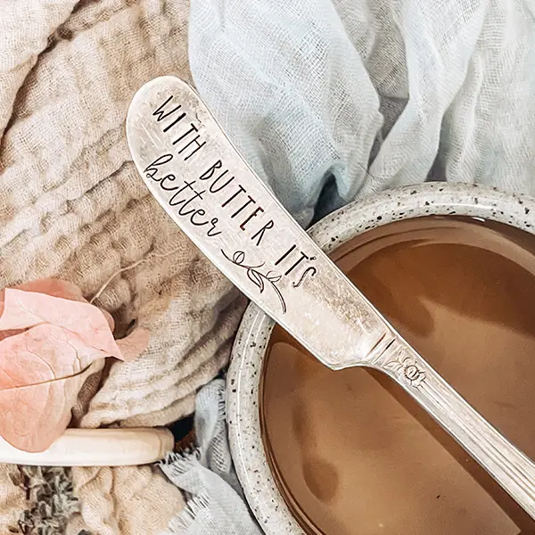 Vintage Hand Stamped Spoons & Spreaders