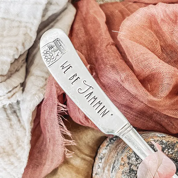 Vintage Hand Stamped Spoons & Spreaders