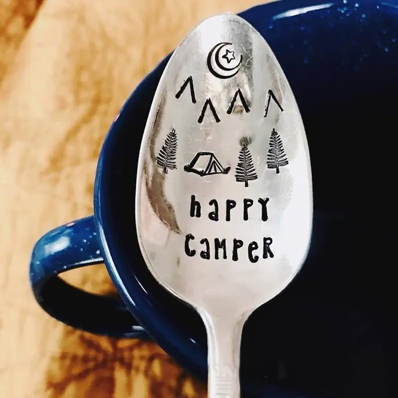 Vintage Hand Stamped Spoons & Spreaders