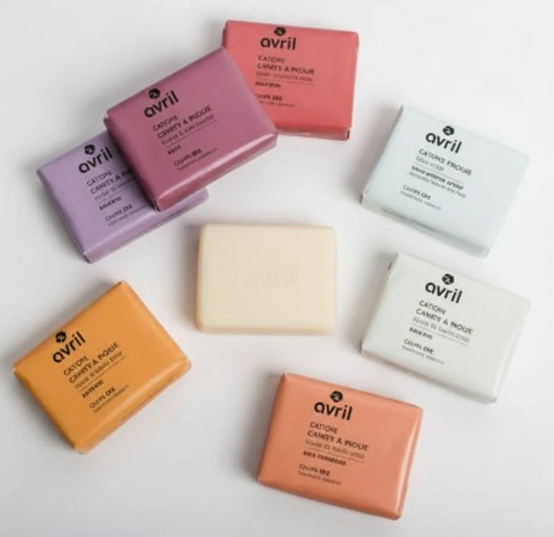 Savon bio corps & mains - 100g - Avril