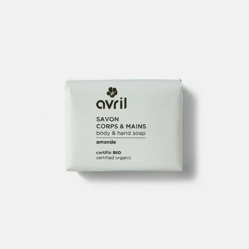 Savon bio corps & mains - 100g - Avril