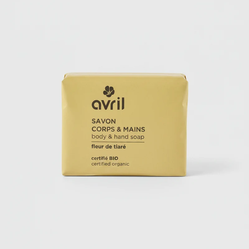 Savon bio corps & mains - 100g - Avril