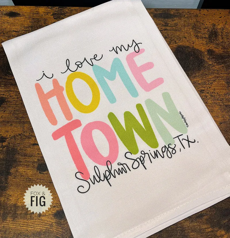 Hometown Tea Towels ~ Various Styles