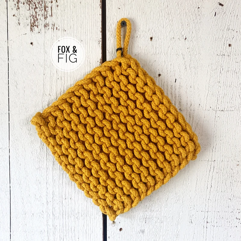 Crocheted Pot Holders ~ Various Colors
