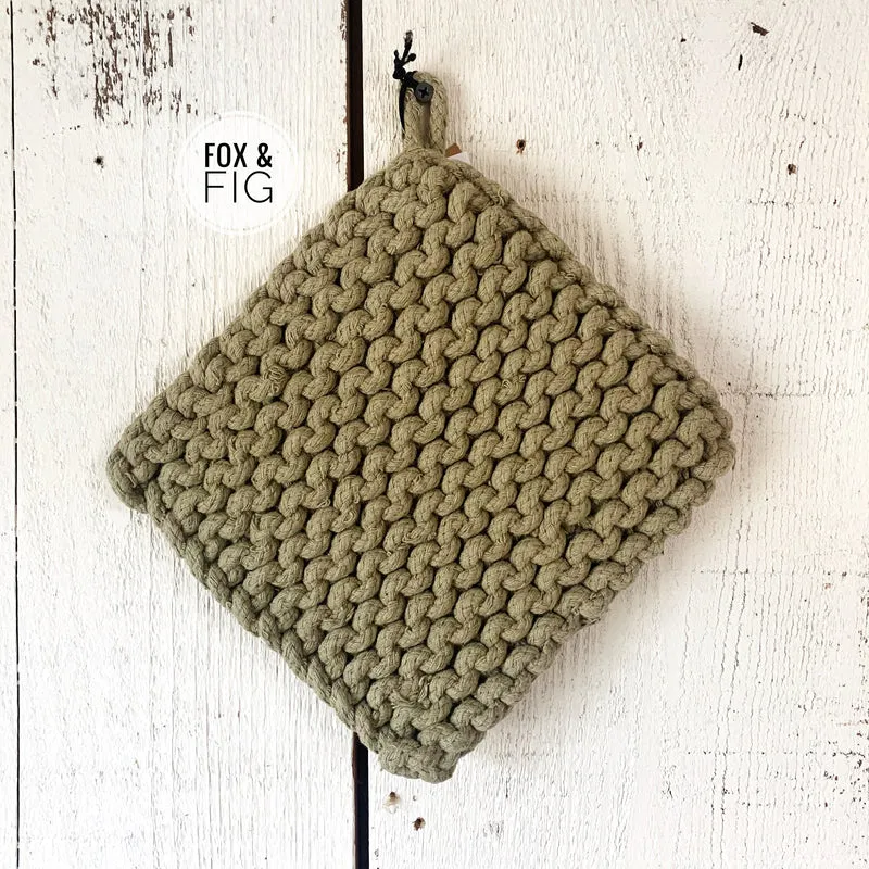 Crocheted Pot Holders ~ Various Colors