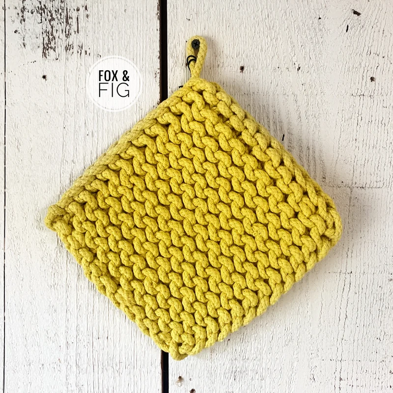 Crocheted Pot Holders ~ Various Colors