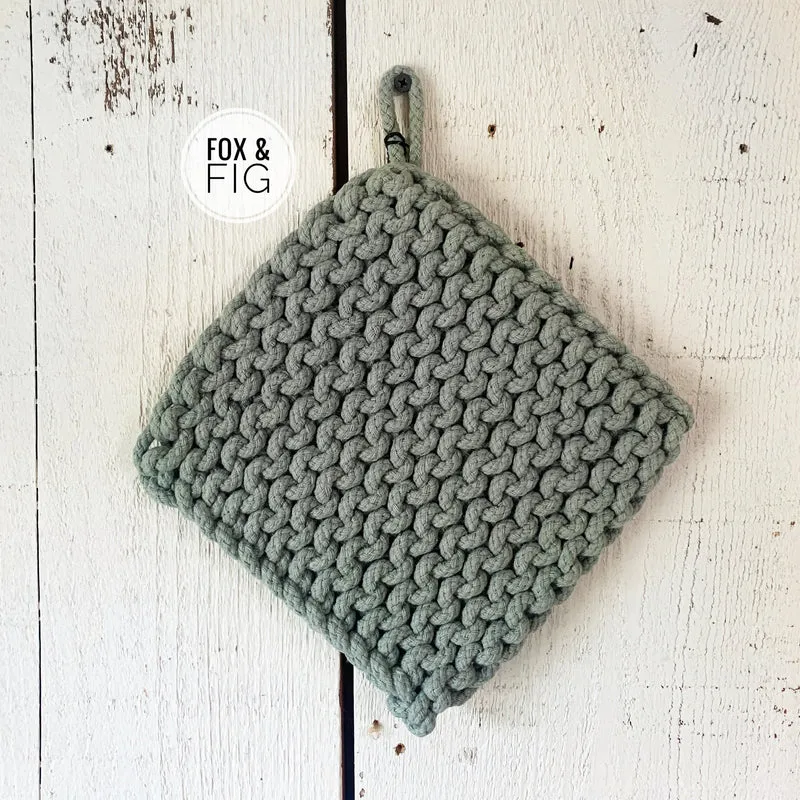 Crocheted Pot Holders ~ Various Colors