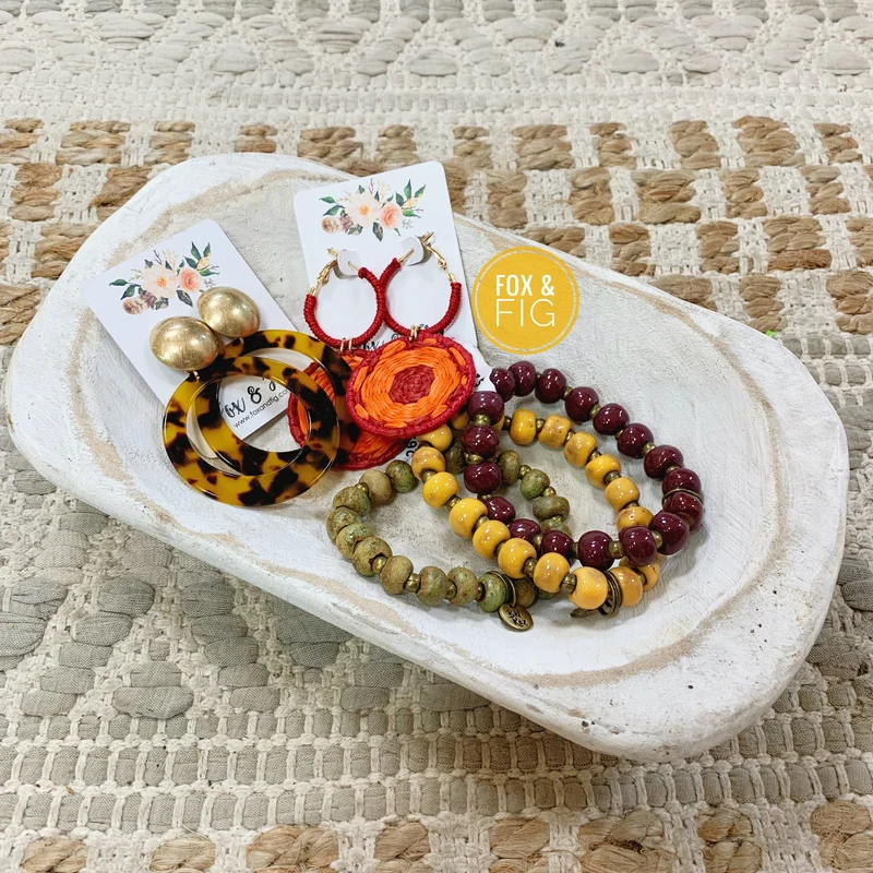 White Dough Bowls ~ 2 Sizes