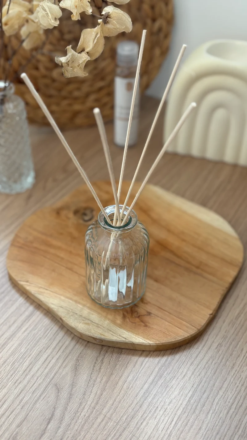 Flacon pour bouquet parfumé | Diffuseur à tige | Harmonie transparent
