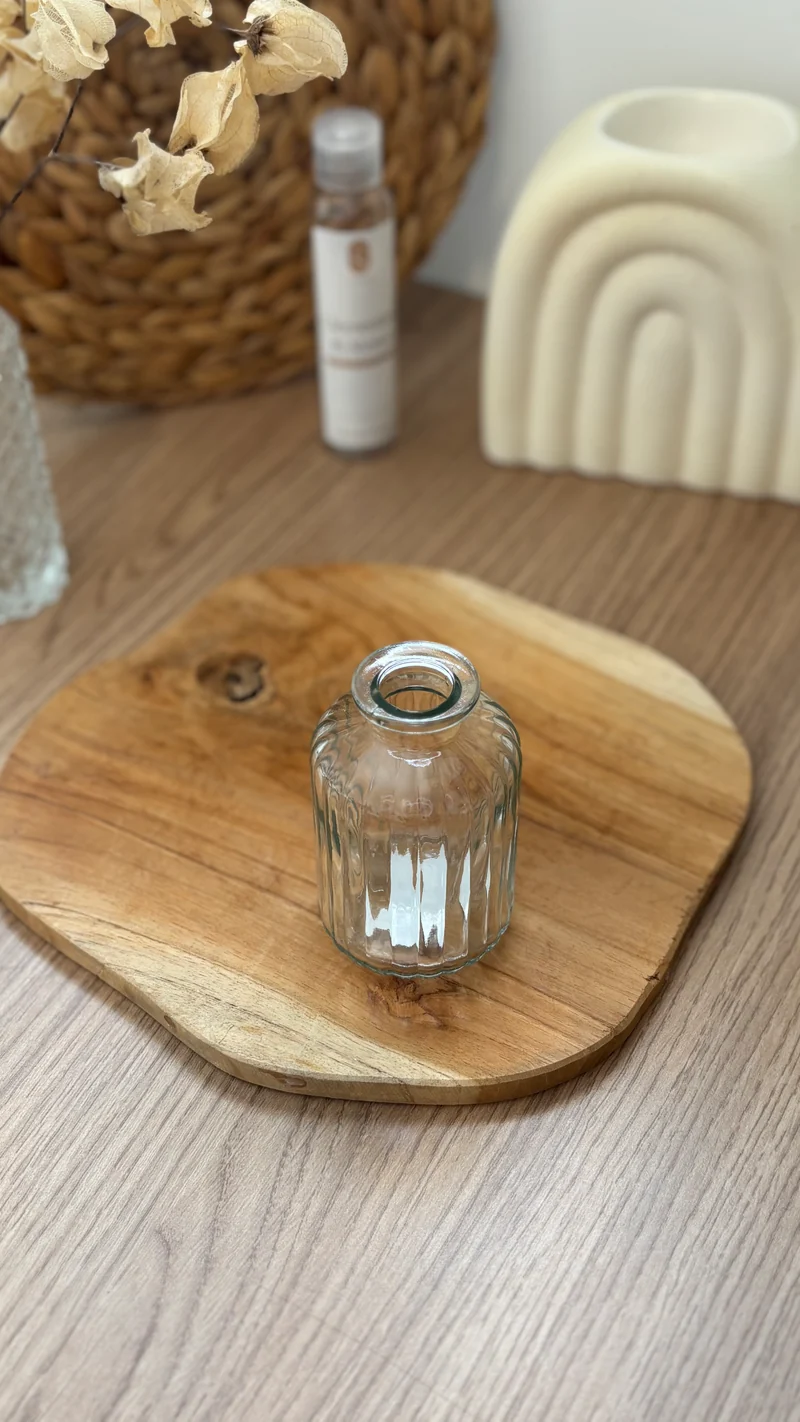 Flacon pour bouquet parfumé | Diffuseur à tige | Harmonie transparent