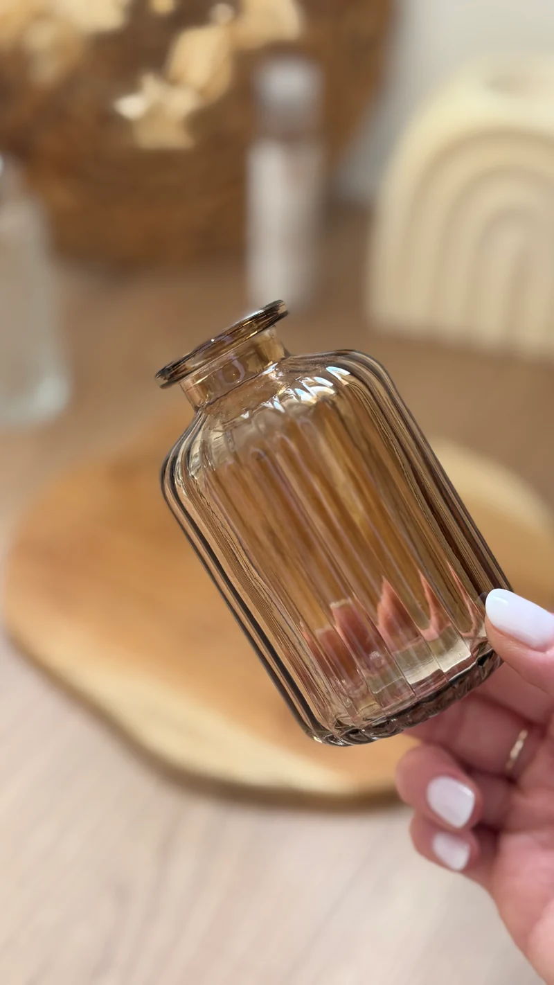 Flacon pour bouquet parfumé | Diffuseur à tige | Harmonie marron