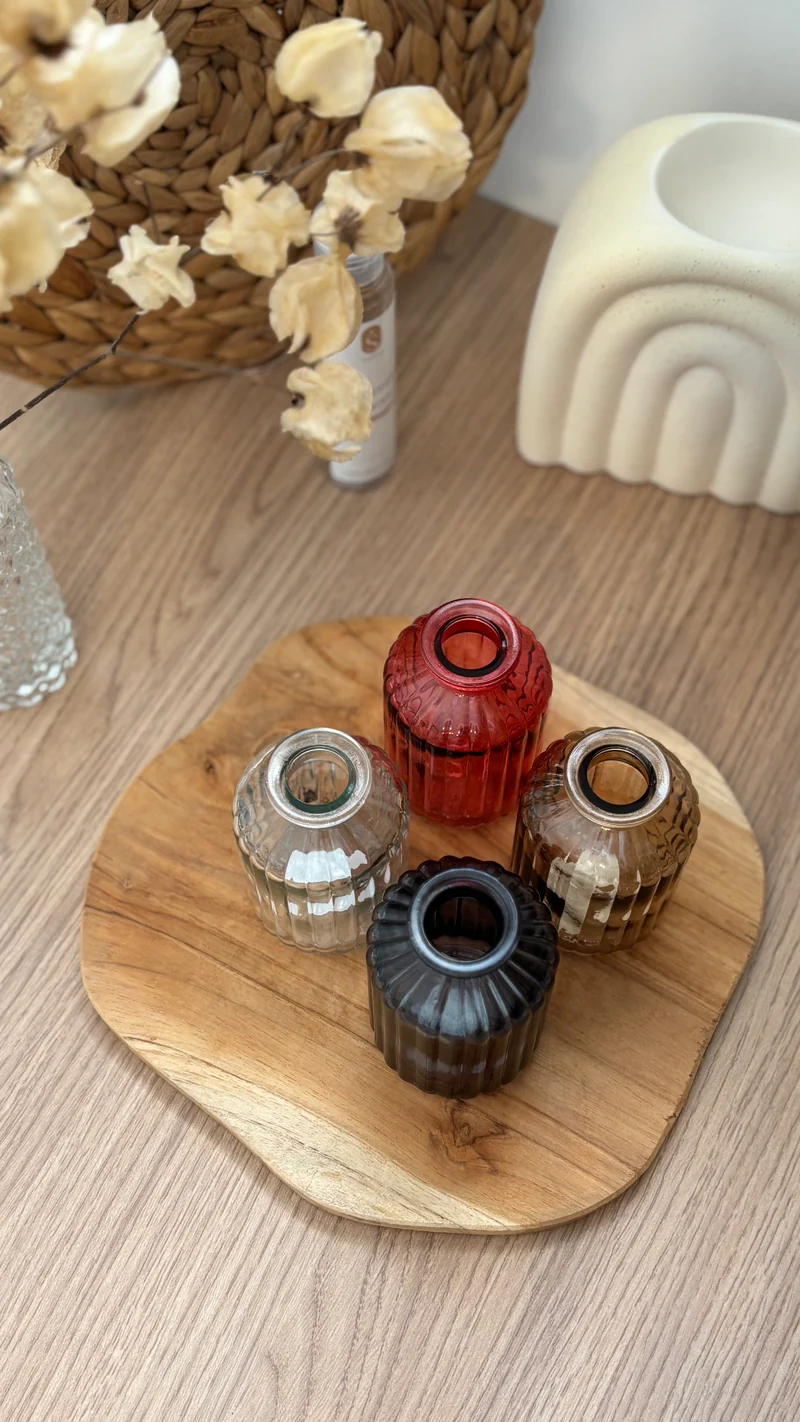 Flacon pour bouquet parfumé | Diffuseur à tige | Harmonie Noir