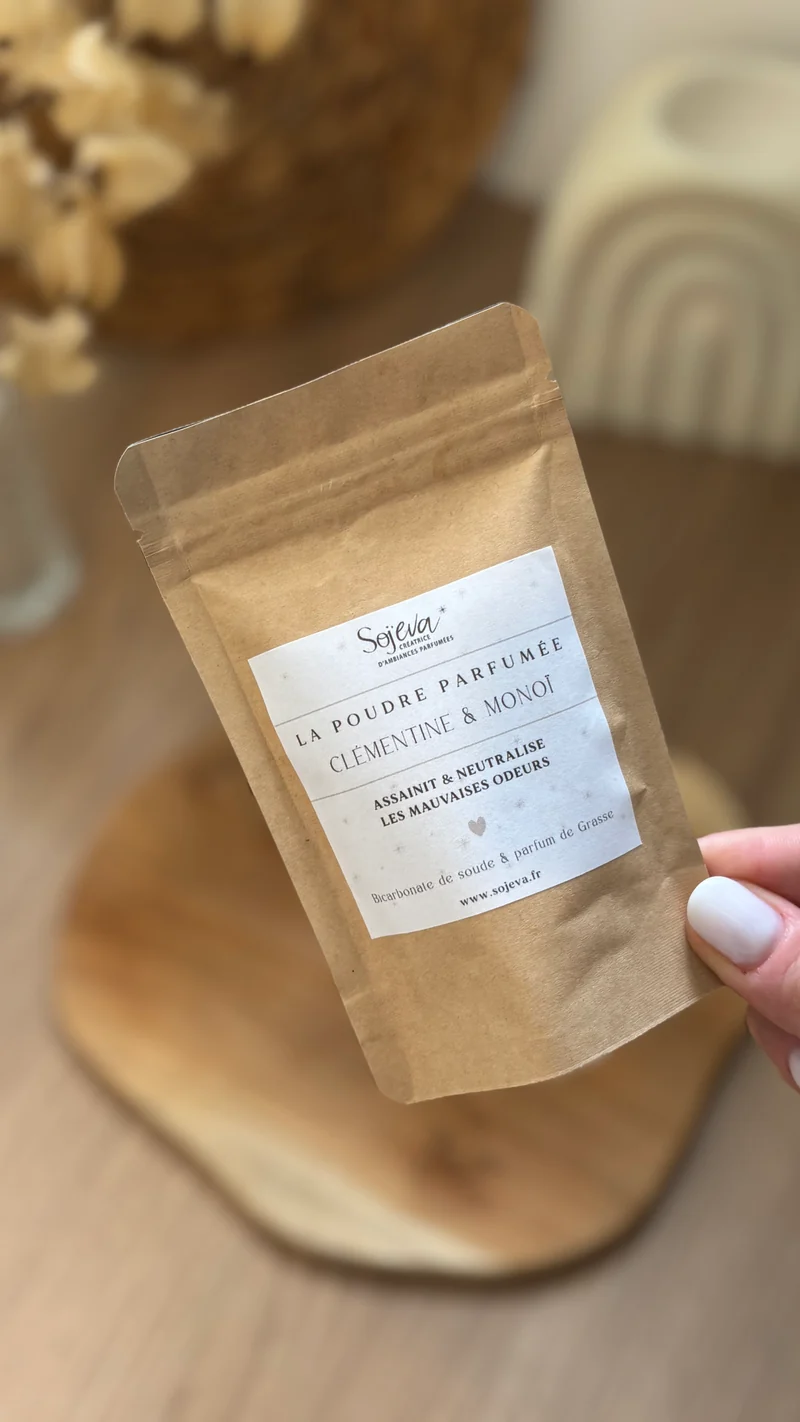 La Poudre Parfumée – Désodorisant Naturel Multi-Usages