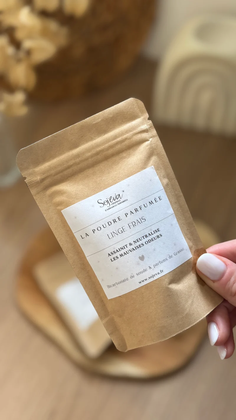 La Poudre Parfumée – Désodorisant Naturel Multi-Usages