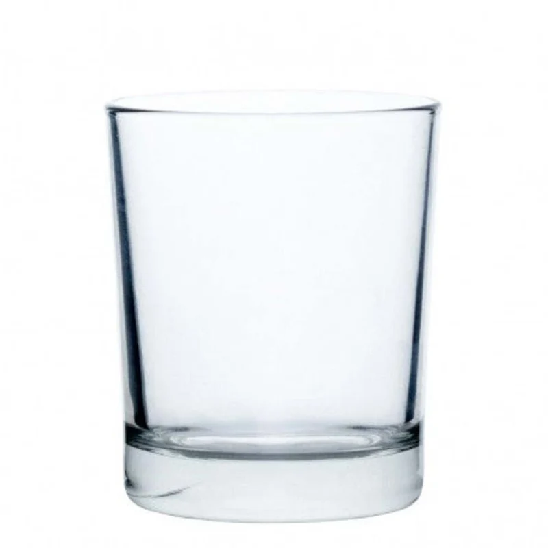 Contenant bougie en verre 20cl transparent