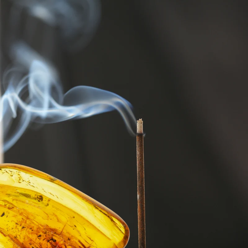 Ambre Encens - Parfum pour bougie