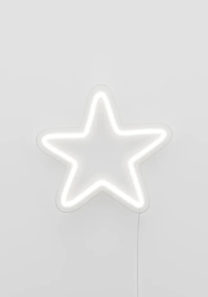 Néon Star Blanc