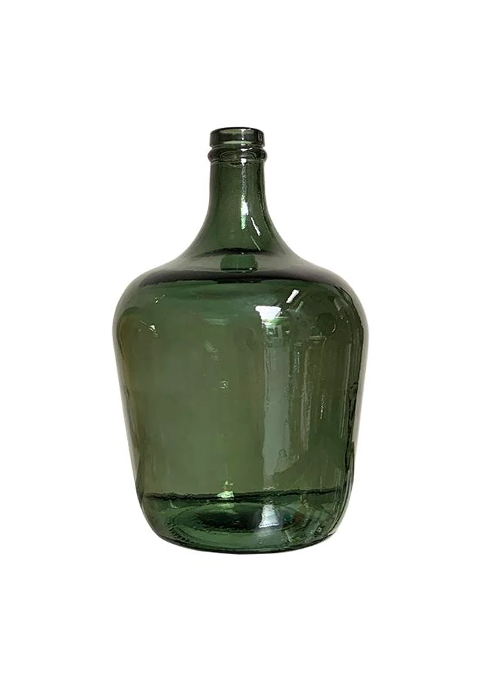 Vase Dame Jeanne Verre Vert