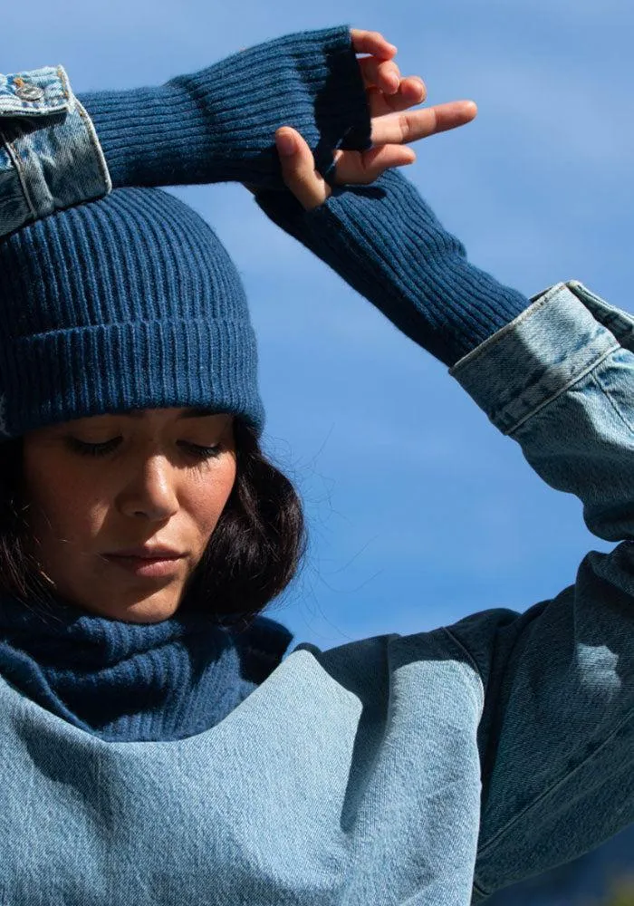Mitaines Cachemire Denim