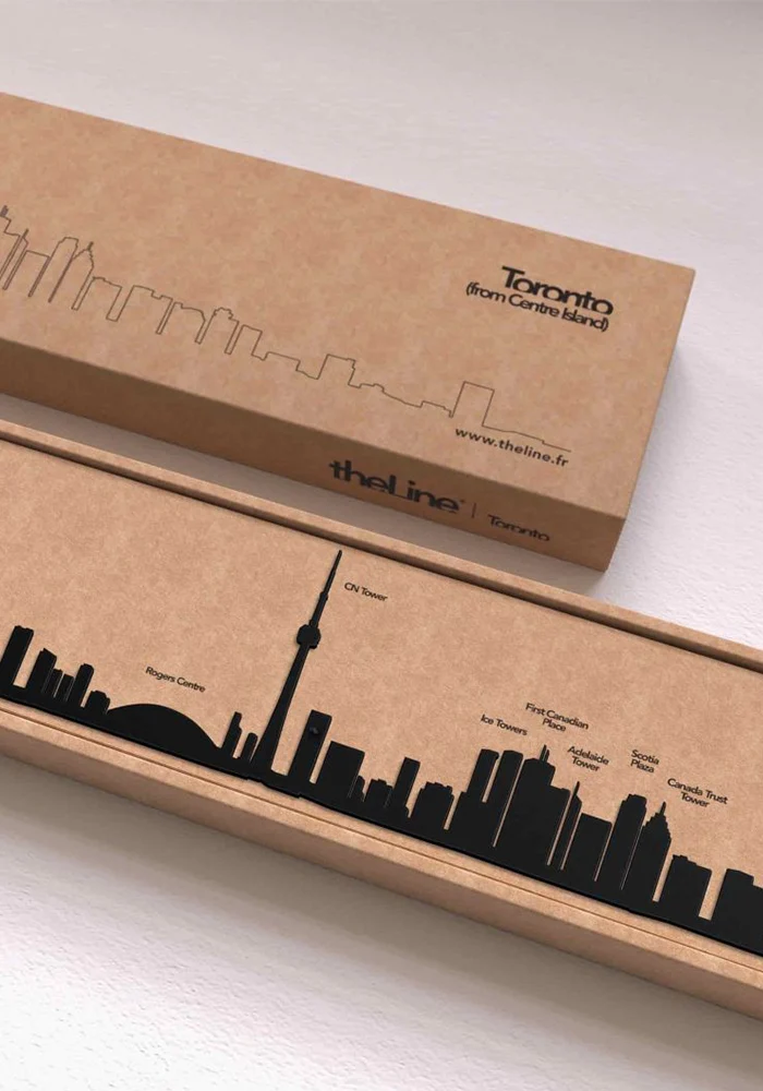 Skyline Toronto 50 cm Noire