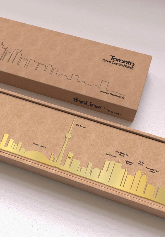 Skyline Toronto 50 cm Gold
