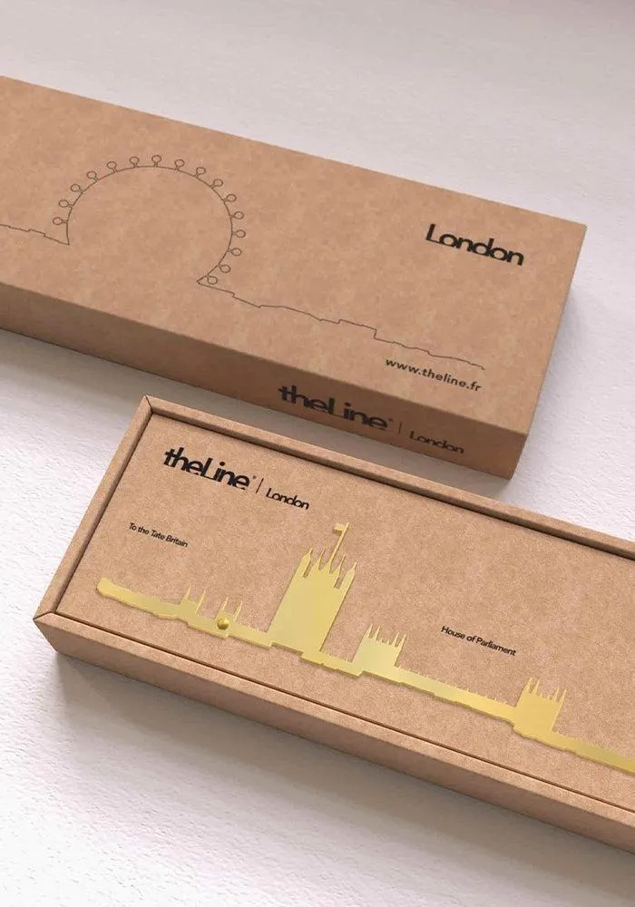 Skyline Londres 50cm Gold