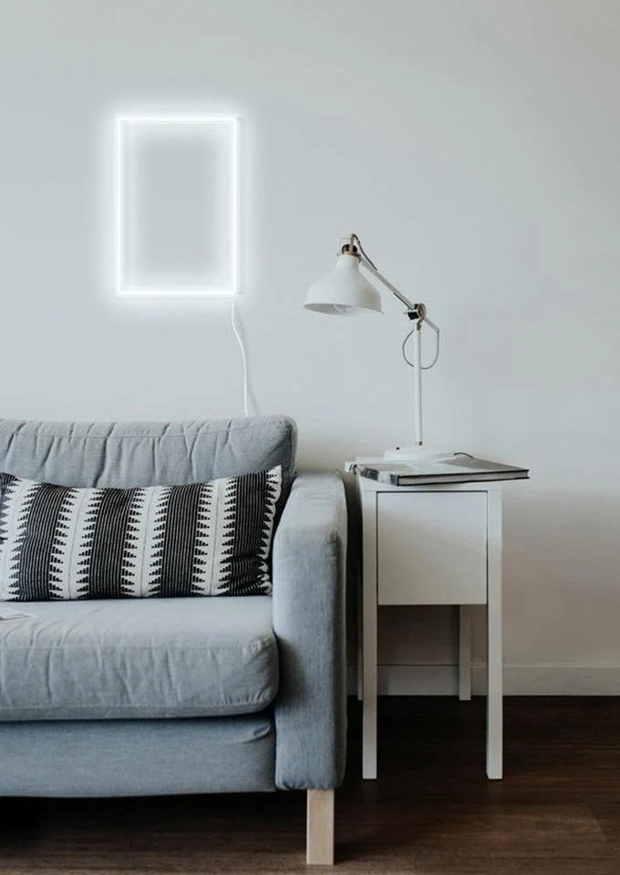 Néon Cadre Rectangle