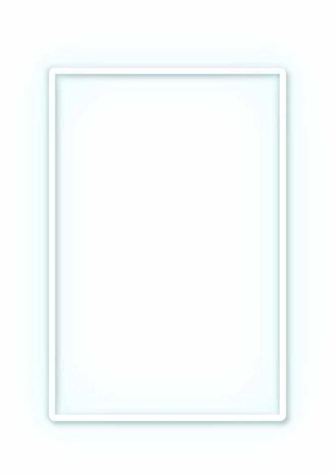 Néon Cadre Rectangle