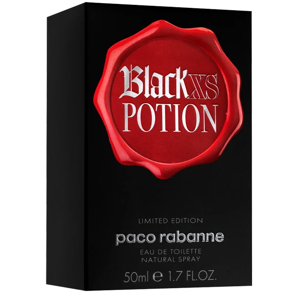 Paco Rabanne BlackXS Potion Eau de Toilette Spray For Her 50ml