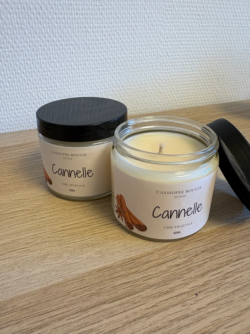 Bougie en pot 120g