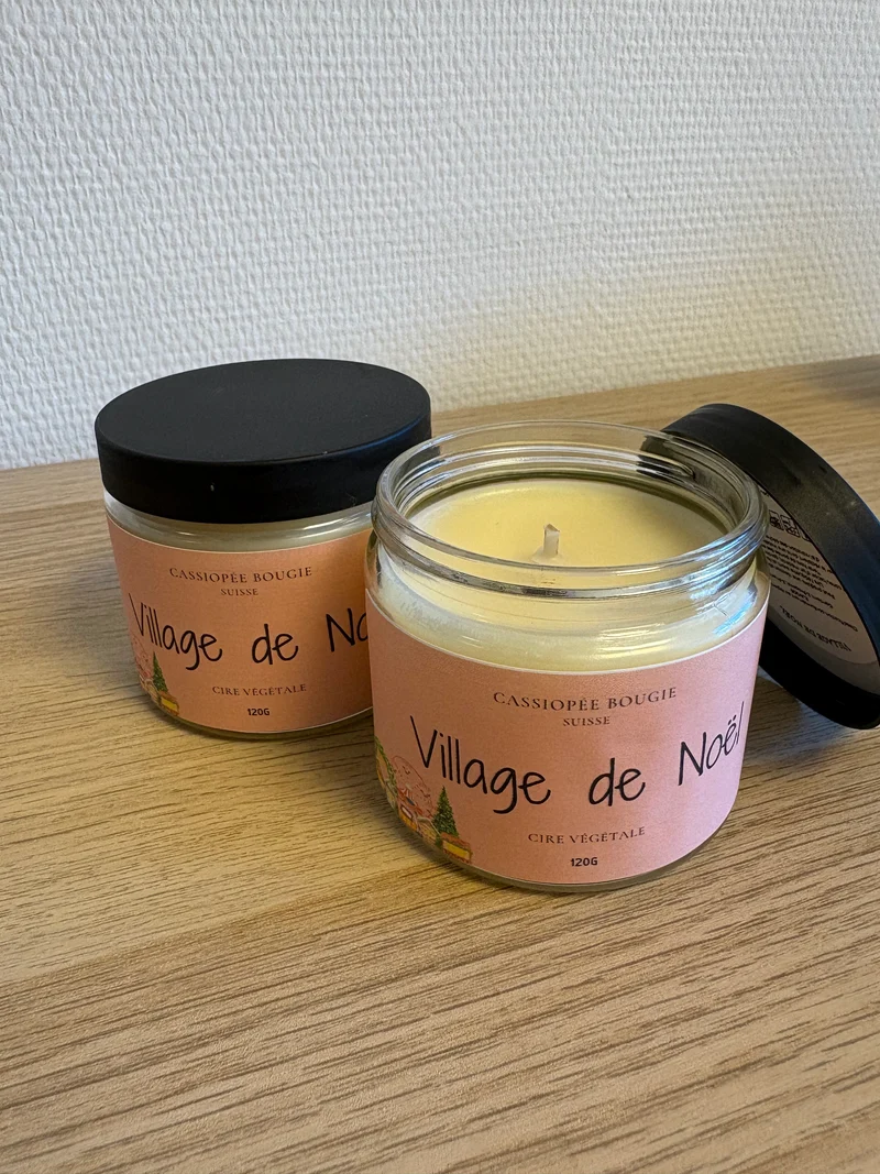 Bougie en pot 120g